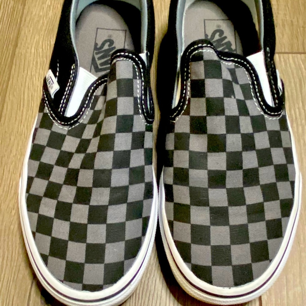 Checkered Vans